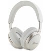 Guess PU Leather Script Logo ANC/ENC Bezdrátová Sluchátka White
