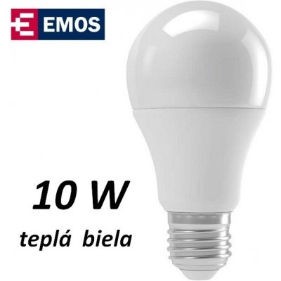 Emos LED žiarovka Classic A60 10W E27 teplá biela