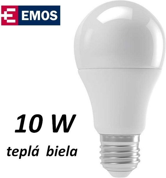 Emos LED žiarovka Classic A60 10W E27 teplá biela