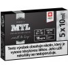 JustVape nikotinový booster MTL VG50/PG50 18mg 5x10ml