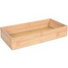 BISK Erga Laos, bambusový kontajner na kozmetiku 30x15x6cm, prírodná hnedá, ERG-08128