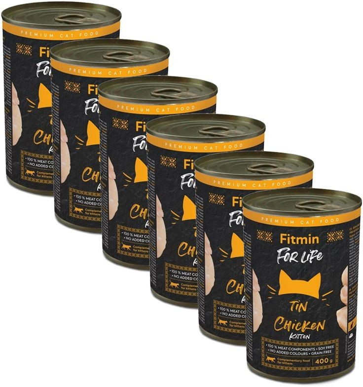 Fitmin Cat For Life Kitten Chicken 6 x 400 g