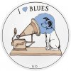 Česká mincovna Strieborná medaila Jiří Slíva - I Love Blues stand 1 oz