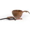 KUPILKA GIFT BOX cup+teaspoon+firesteel brown