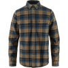 Fjällräven Singi Heavy Flannel Shirt M, Veľkosť M, Farba DARK NAVY-BUCKWHEAT BROWN