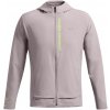 Pánska bunda Under Armour, OUTRUN THE STORM JACKET sivá,svetlo zelená, L