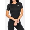 Dámske športové tričko Under Armour HeatGear Authentics Compression SS - black/white