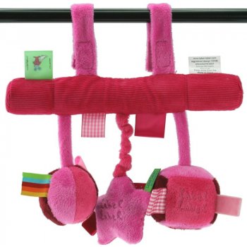 Label-Label Stars Car seat toy Závěsná k autosedačce Pink/Fuchsia