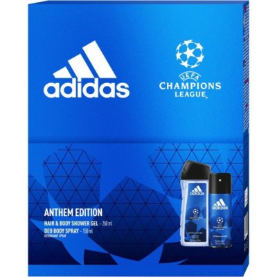 Adidas UEFA Champions League Anthem Edition VII deodorant sprej 150 ml +  sprchový gél 250 ml od 4,8 € - Heureka.sk