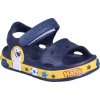 Detské plážovky Coqui 8851 Navy/Yellow Veľkosť: 26-27