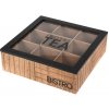 Box na čaje Bistro 24x24x7,5cm
