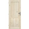 Interiérové dvere masívne Lugano plné 90 Ľ borovica