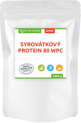 Nutri House Syrovátkový Protein 80 WPC 1000 g