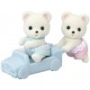 Sylvanian Families 5830 Dvojičky ľadové medvede