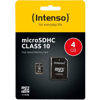 Intenso SDHC 4GB class 10 3413450