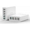 Blitzwolf nabíjačka 6x USB nabíjačka Blitzwolf BW-S15, QC 3.0, 60W (biela) (BW-S15 EU) - 023076