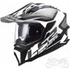 Enduro motocyklová prilba LS2 MX701 EXPLORER ALTER M. BLACK WHITE-06 S