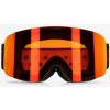 Lyžiarske okuliare pre deti Uvex pwdr FM - black/red/orange/clear
