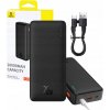 POWERBANK RÝCHLE NABÍJANIE 20000 mAh 20W ČIERNY USB-C USB-A + KÁBEL