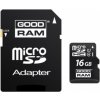 Pamäťová karta MicroSDHC 16GB CL10 UHS1 + adap.
