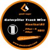 GeekVape drôt Caterpillar Track Wire 28ga*4+30ga Kanthal A1 dĺžka drôtu: 0,5m, AGW: 28ga*4+30ga