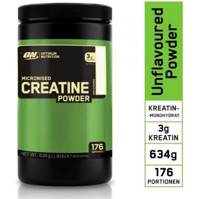 Kreatín Optimum Nutrition Micronised Creatine Powder 634g (5060245605403)
