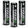 EVOLVEO LiPower 186 Core 2500 – lítium-iónová batéria 18650 (3,7 V / 2500 mAh) 3 ks