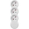 EMOS SK s.r.o. Samostatná 3 zásuvka, biela - P0300T