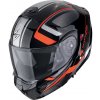 Helma na motorku SCORPION EXO-930 EVO ARDENS metalická čierno/červená Veľkosť: XS