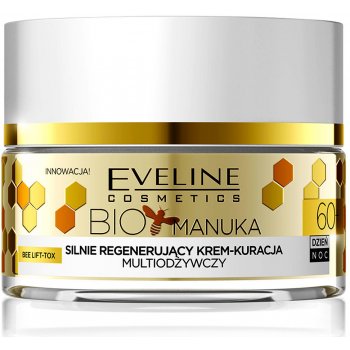 Eveline Cosmetics Bio Manuka intenzívny regeneračný krém 60+ 50 ml