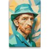 Vymalujsisam.sk Maľovanie podľa čísiel - Origami Vincent Van Gogh Veľkosť: 40x60cm, Rám: Bez rámu, iba zrolované plátno