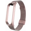 Xiaomi Milánsky ťah celokovový náhradný náramok univerzálny pre Mi Band 3/4/5/6 so zapínaním Farba: ružová