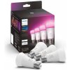 Philips LED žiarovka Hue White and Color Ambiance 6.5W 800 E27 4ks