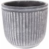 Betónový obal na kvetináč Stripe, 12,5 x 11,5 cm