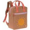 Lässig KIDS detský batôžtek Green Label Little One & Me Square Backpack Small Gots caramel