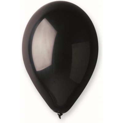 Godan Latexový balón Pastelový 10 25 cm čierna