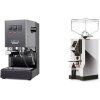 Gaggia New Classic EVO, grey + Eureka Mignon Turbo, CR chrome