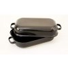 Makro 74385 - BELIS - Dvojpekáč smaltovaný čierny 25cm, 2L