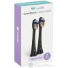 TrueLife SonicBrush K-series heads Whiten Plus náhradné hlavice pre sonickú zubnú kefku, čierne 1x2 ks