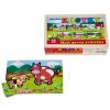 Teddies Kostky kubus Moje první zvířátka dřevo 15ks, 512001