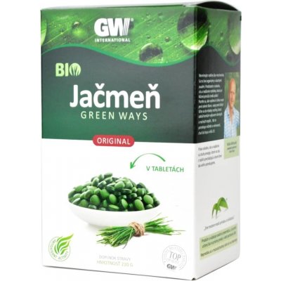 Green ways Zelený jačmeň tabliety BIO 210 g