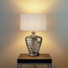 Searchlight Stolová lampa Network Large oválne tienidlo textil - EU4852CC
