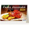 Helma Stolový kalendár riadkový 22,6x13,9 cm - Česko-slovenská kuchárka 2026, Novinka
