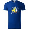 Volejbal lopta v triku - Tričko z organickej bavlny - 3XL ( Kráľovská modrá )