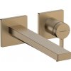 Hansgrohe Tecturis E - páková batéria EcoSmart+ pod omietku, kartáčovaný bronz