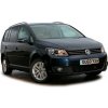 Priečniky Modula Oval Bar Open Rail Black VW Touran 2003-2015 s pozdĺžnikmi