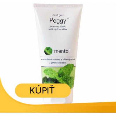 Peggy gél mentol 170 g