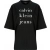 Calvin Klein Jeans Tričká s krátkym rukávom SS CKJ LOGO TEE Čierna