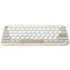 ASUS Marshmallow Keyboard KW100/Bezdrátová Bluetooth/CZ-SK layout/Béžová - Asus Marshmallow KW100 90XB0880-BKB430