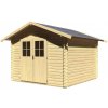 KARIBU HOLZTECHNIK Drevený domček KARIBU SEEFELD 6 (83137) natur LG2094